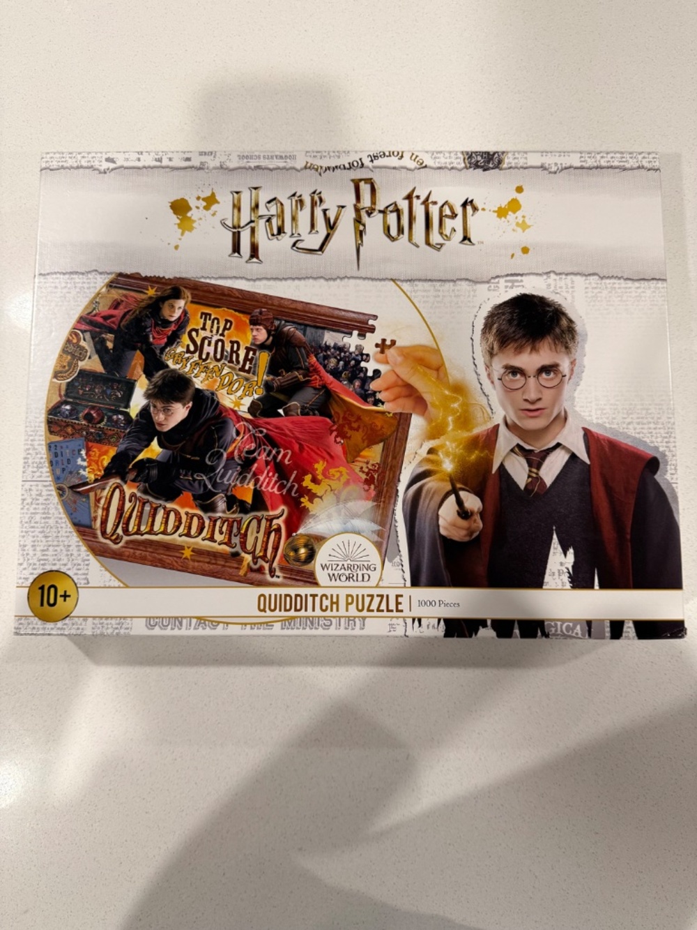 Harry Potter Quidditch 1000 Piece Puzzle | Wizarding World | Completed Once